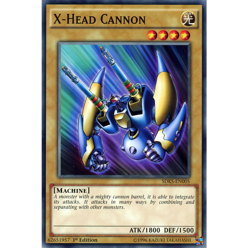 X-Head Cannon SDKS-EN005 Yu-Gi-Oh! Card from the Seto Kaiba Set