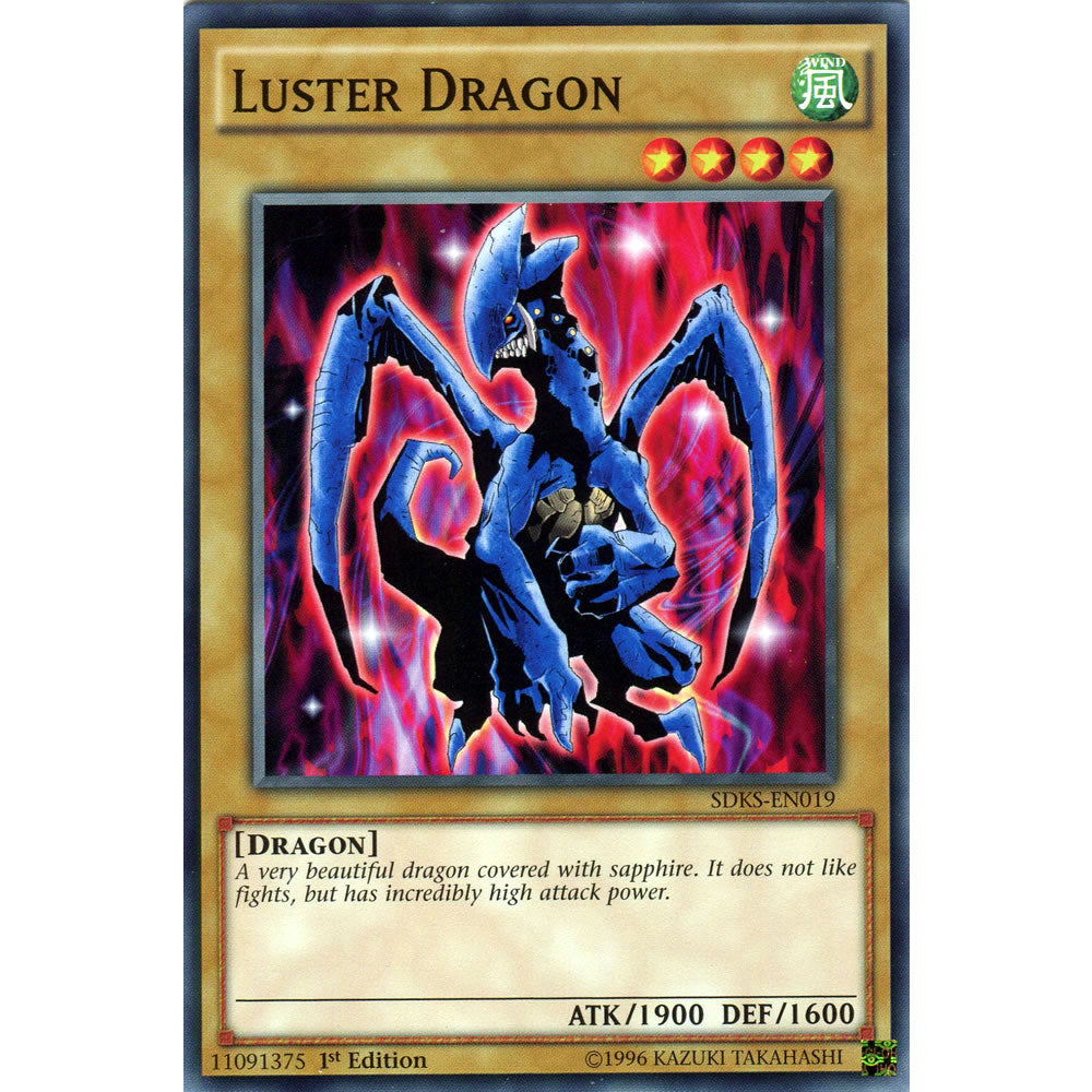 Luster Dragon SDKS-EN019 Yu-Gi-Oh! Card from the Seto Kaiba Set