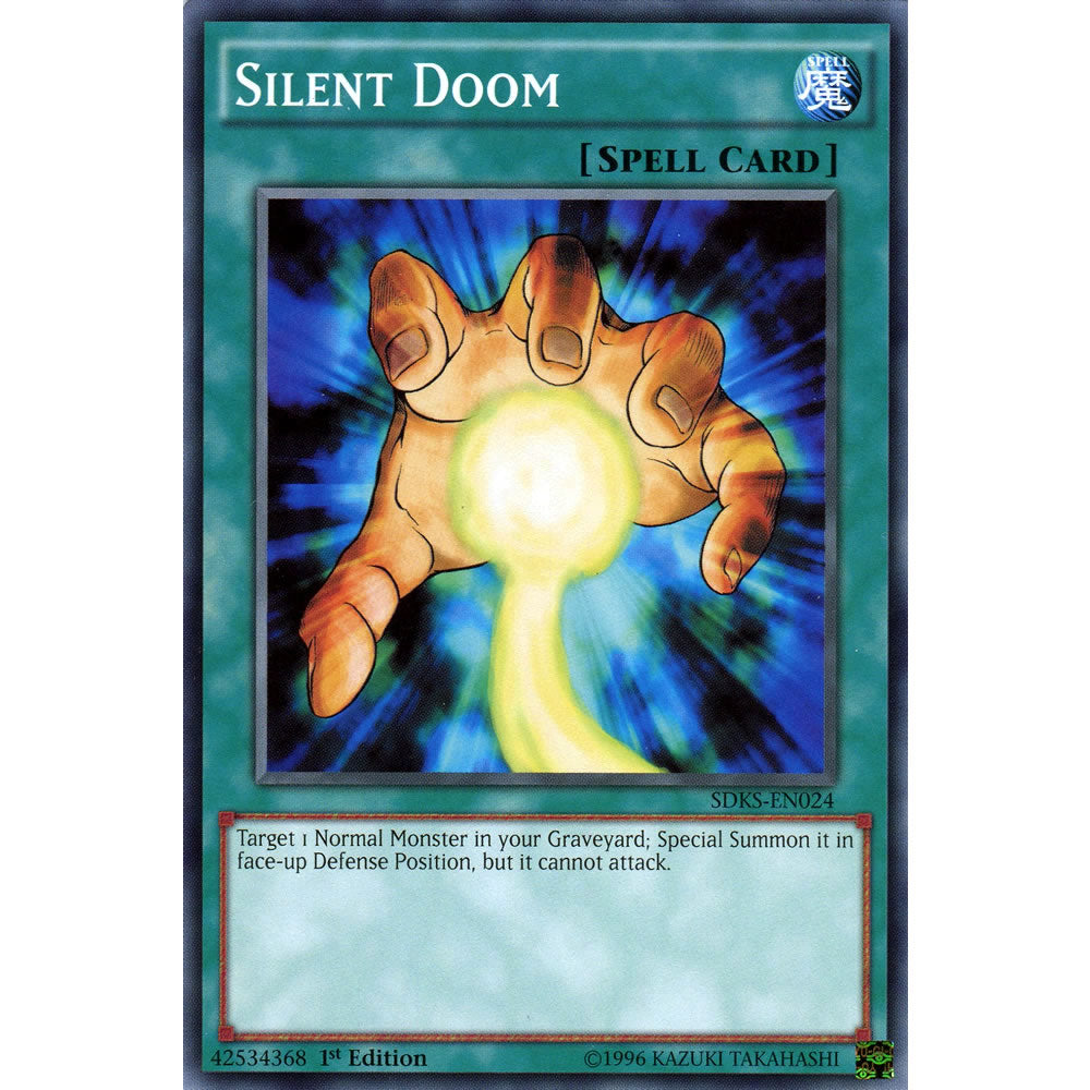 Silent Doom SDKS-EN024 Yu-Gi-Oh! Card from the Seto Kaiba Set