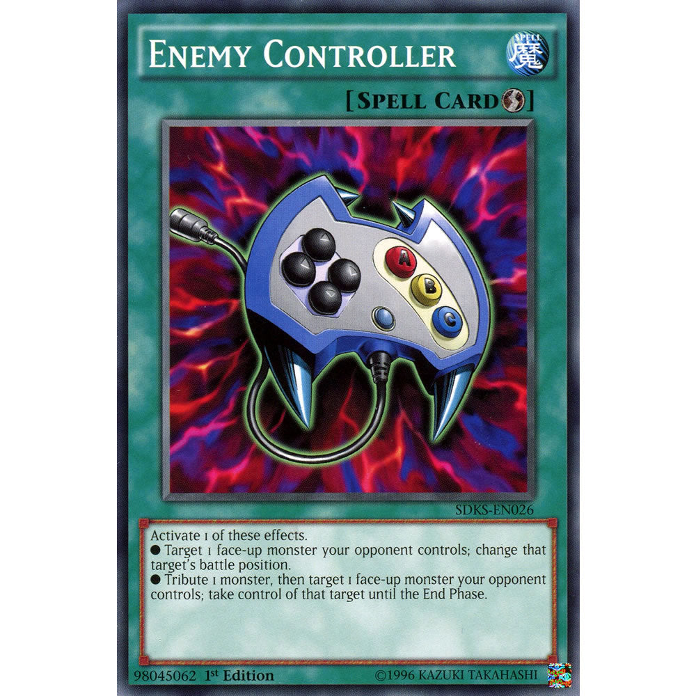 Enemy Controller SDKS-EN026 Yu-Gi-Oh! Card from the Seto Kaiba Set