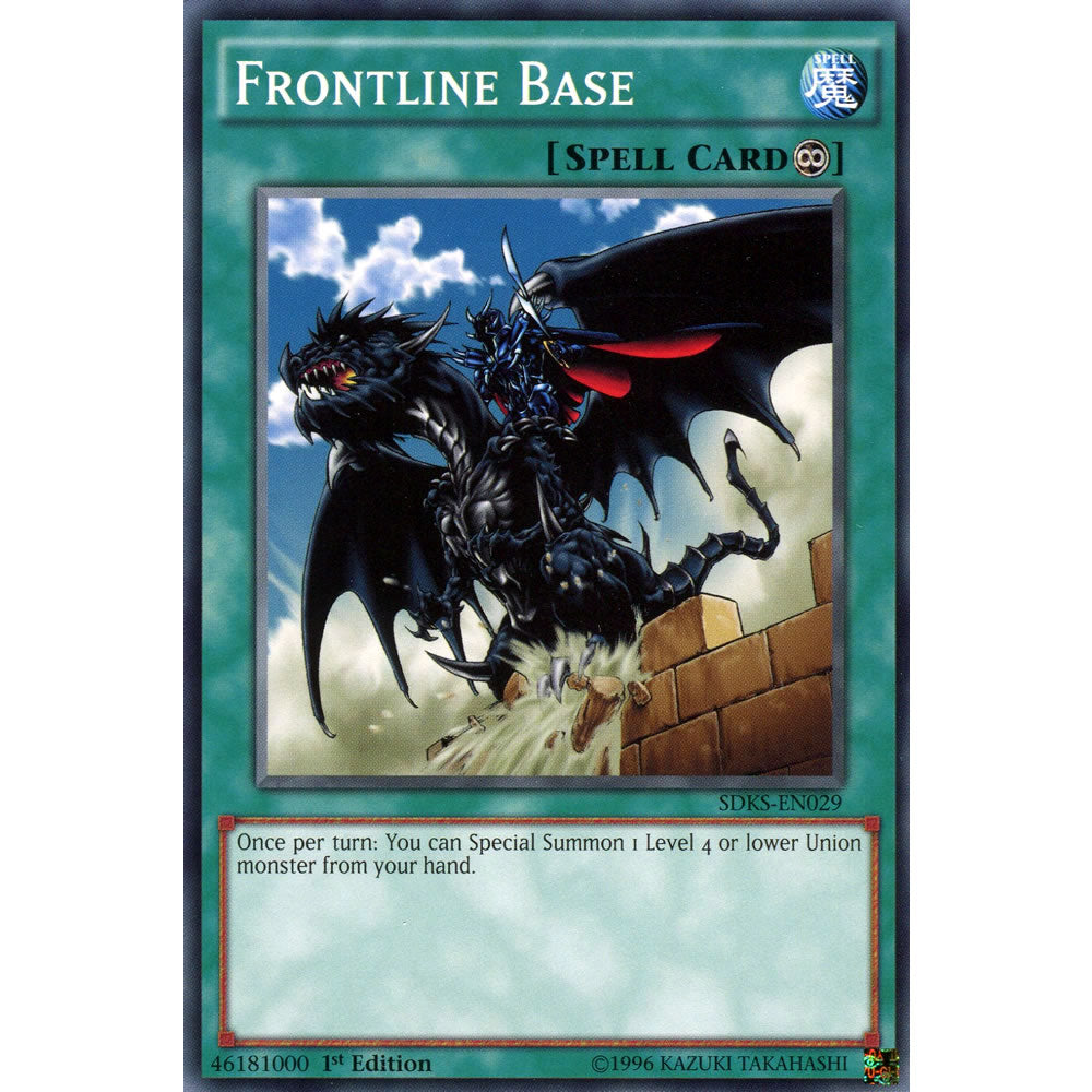 Frontline Base SDKS-EN029 Yu-Gi-Oh! Card from the Seto Kaiba Set