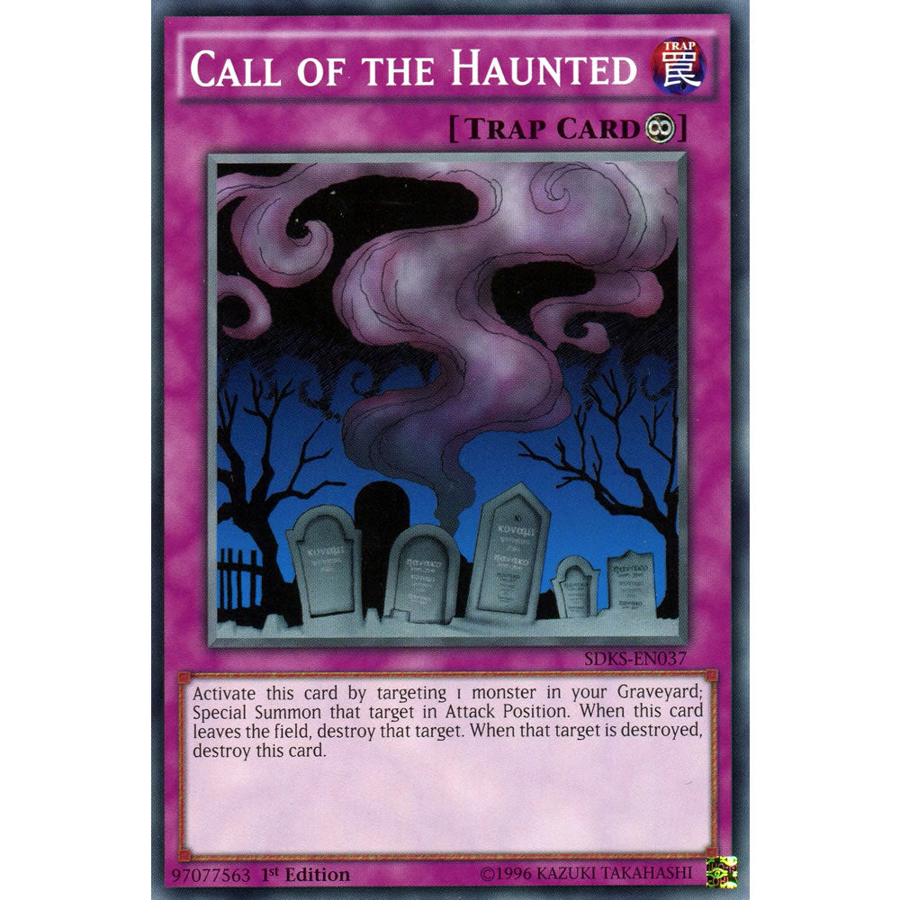 Call of the Haunted SDKS-EN037 Yu-Gi-Oh! Card from the Seto Kaiba Set