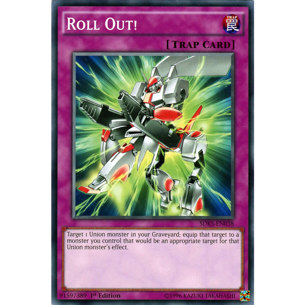Roll Out! SDKS-EN038 Yu-Gi-Oh! Card from the Seto Kaiba Set