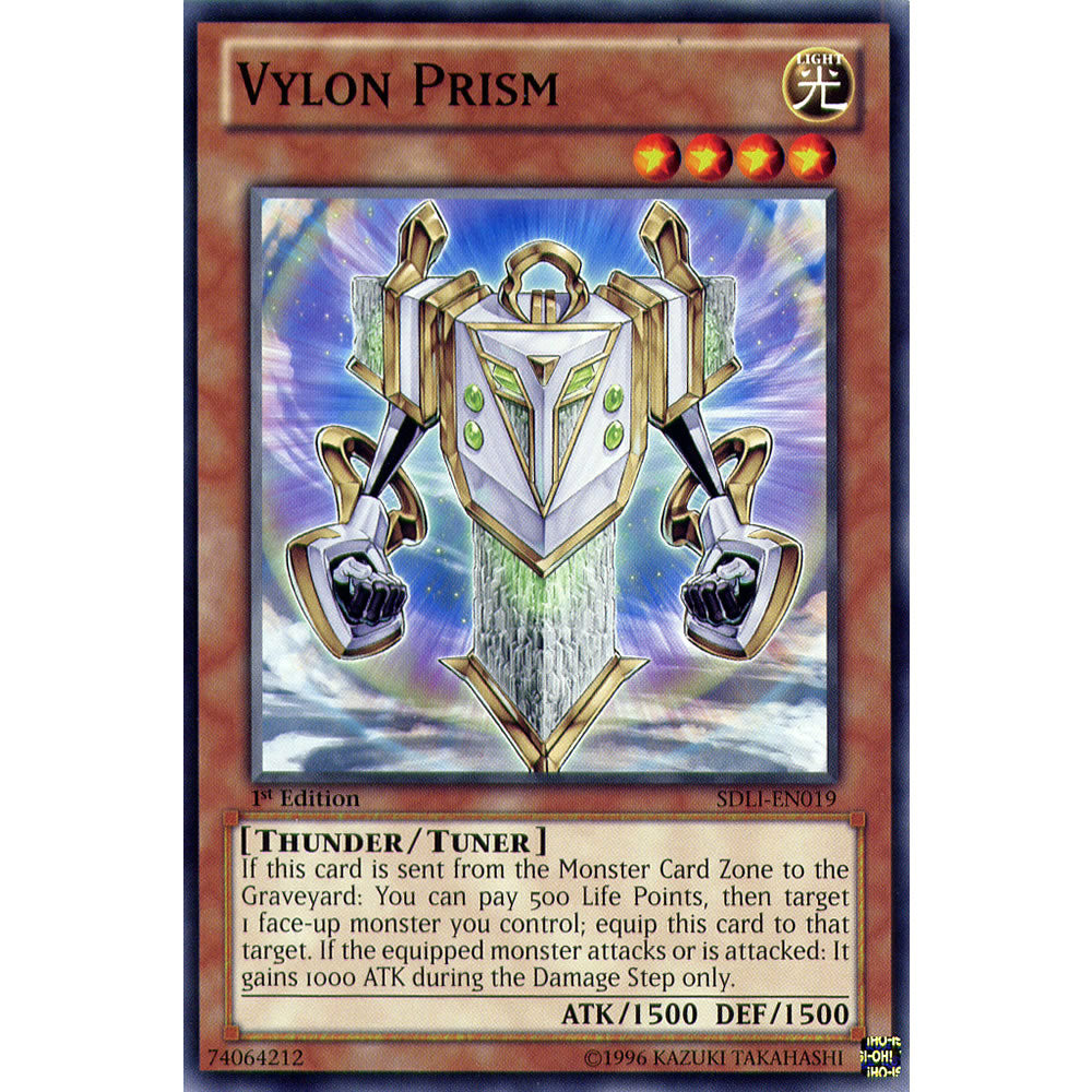 Vylon Prism SDLI-EN019 Yu-Gi-Oh! Card from the Realm of Light Set