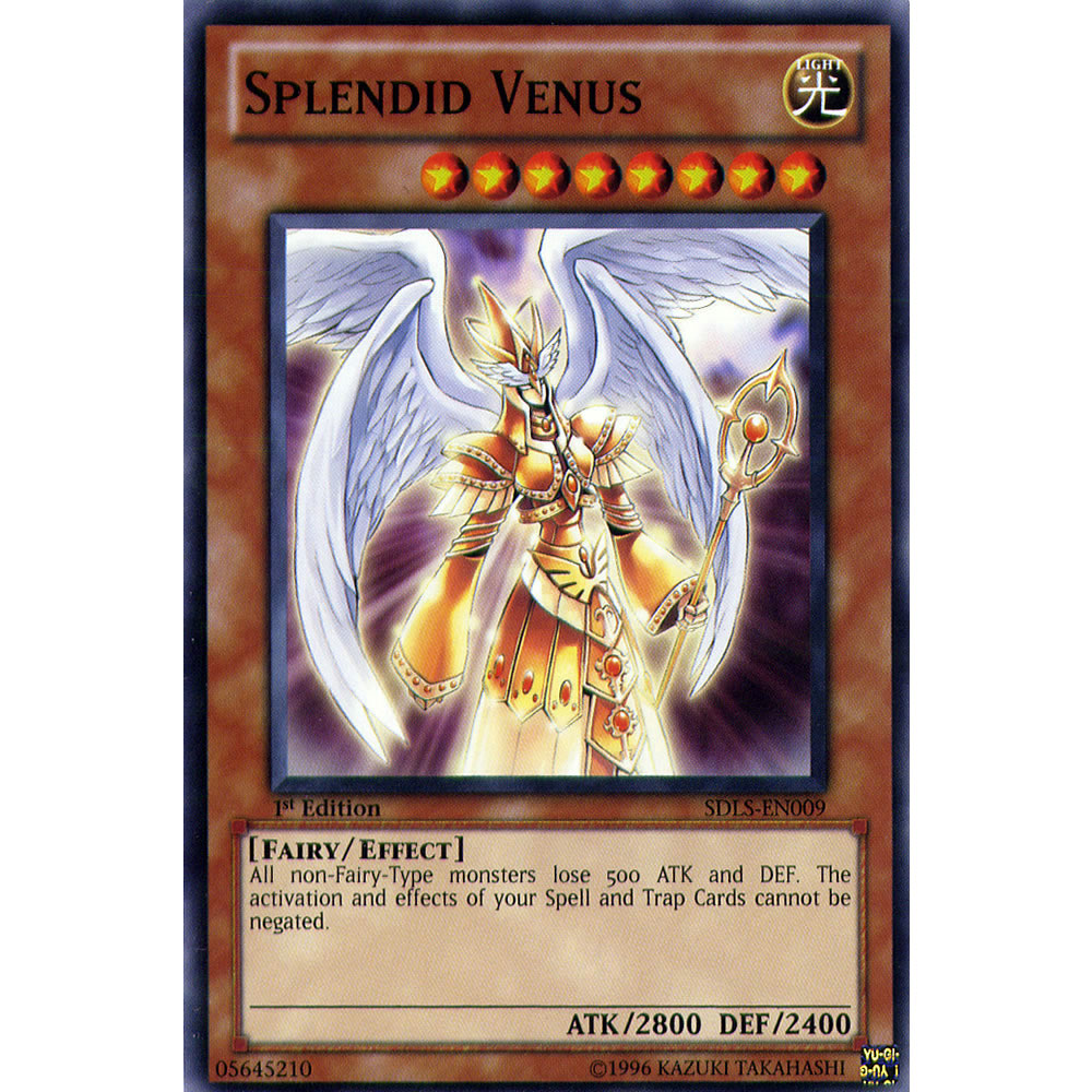 Splendid Venus SDLS-EN009 Yu-Gi-Oh! Card from the Lost Sanctuary Set