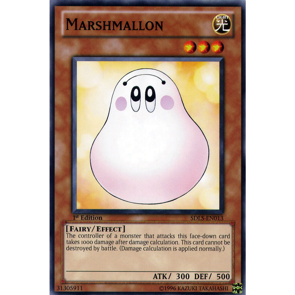 Marshmallon SDLS-EN013 Yu-Gi-Oh! Card from the Lost Sanctuary Set