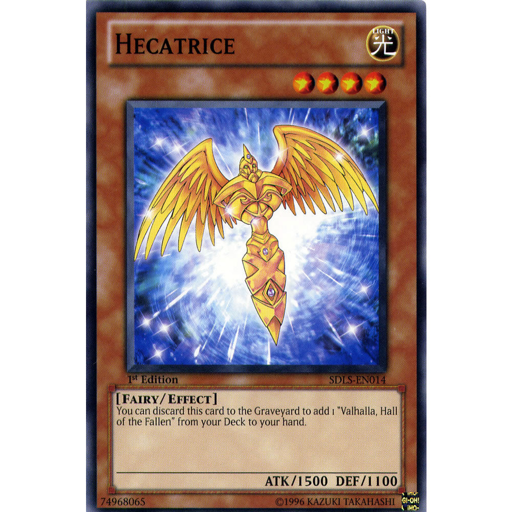 Hecatrice SDLS-EN014 Yu-Gi-Oh! Card from the Lost Sanctuary Set