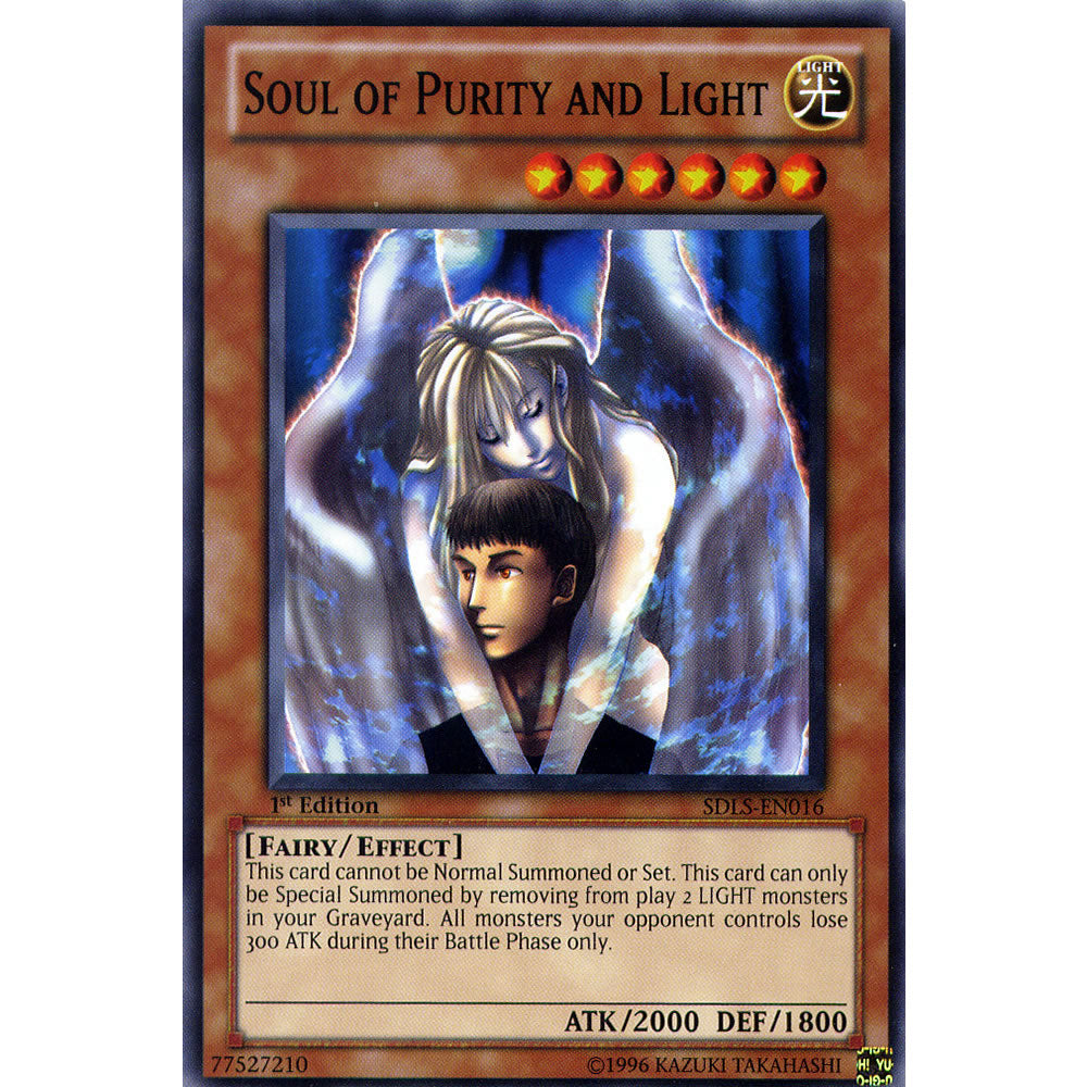 Soul of Purity and Light SDLS-EN016 Yu-Gi-Oh! Card from the Lost Sanctuary Set