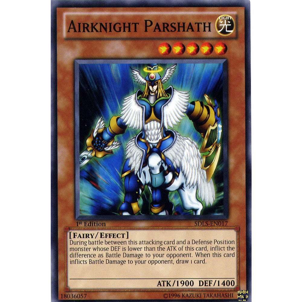 Airknight Parshath SDLS-EN017 Yu-Gi-Oh! Card from the Lost Sanctuary Set