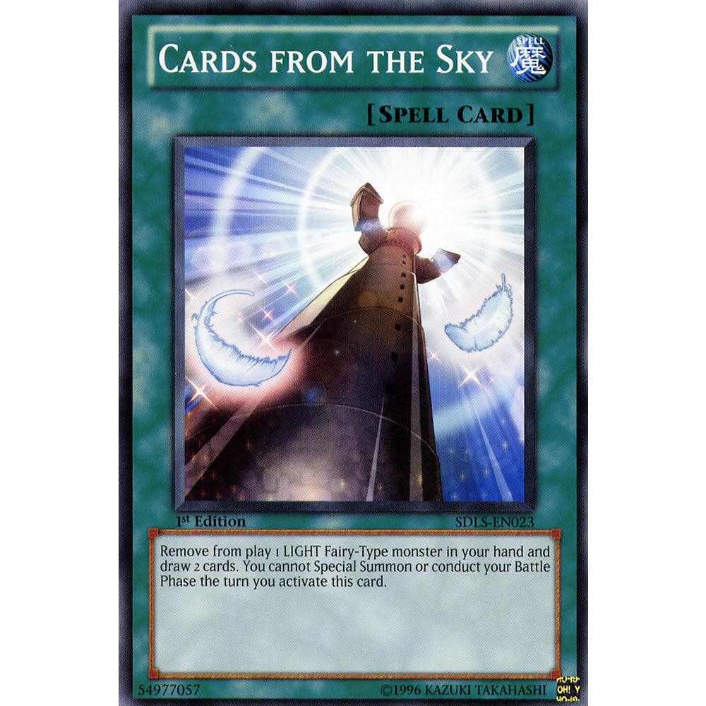 Cards from the Sky SDLS-EN023 Yu-Gi-Oh! Card from the Lost Sanctuary Set
