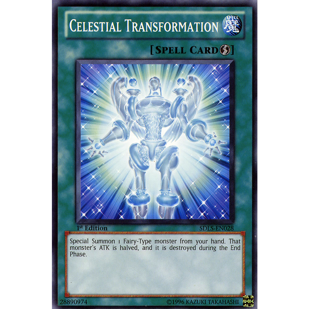 Celestial Transformation SDLS-EN028 Yu-Gi-Oh! Card from the Lost Sanctuary Set