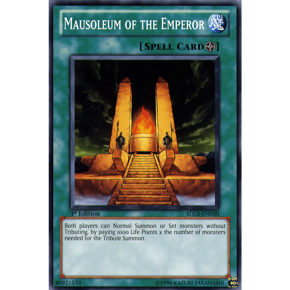 Mausoleum of the Emporer SDLS-EN030 Yu-Gi-Oh! Card from the Lost Sanctuary Set