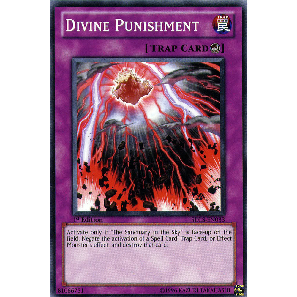 Divine Punishment SDLS-EN033 Yu-Gi-Oh! Card from the Lost Sanctuary Set