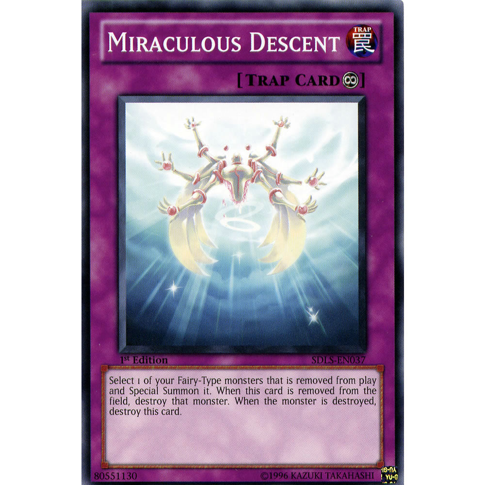 Miraculous Descent SDLS-EN037 Yu-Gi-Oh! Card from the Lost Sanctuary Set