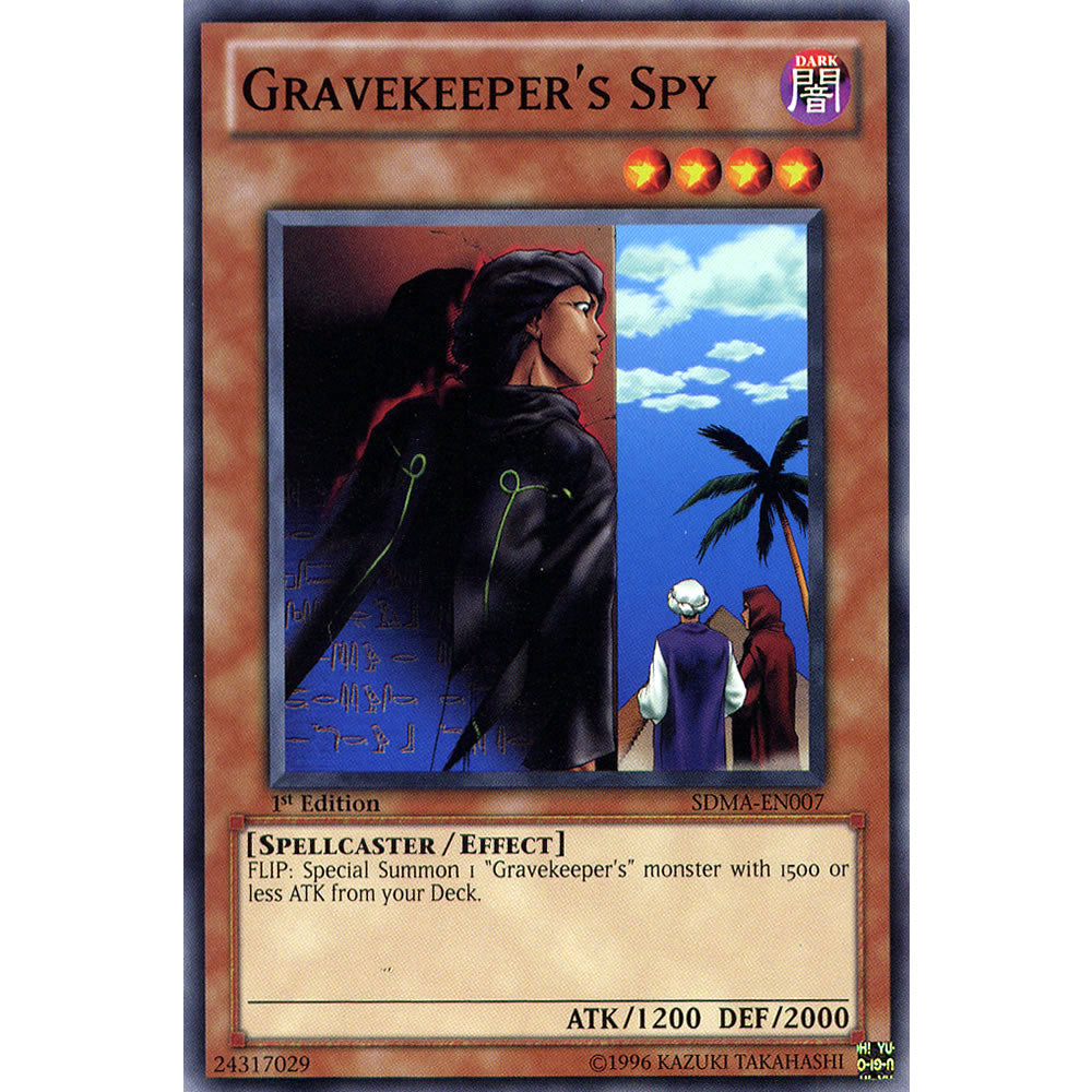 Gravekeeper's Spy SDMA-EN007 Yu-Gi-Oh! Card from the Marik Set