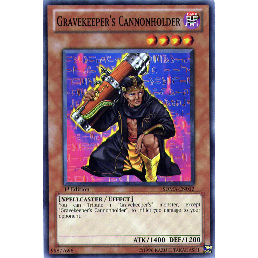 Gravekeeper's Cannonholder SDMA-EN012 Yu-Gi-Oh! Card from the Marik Set