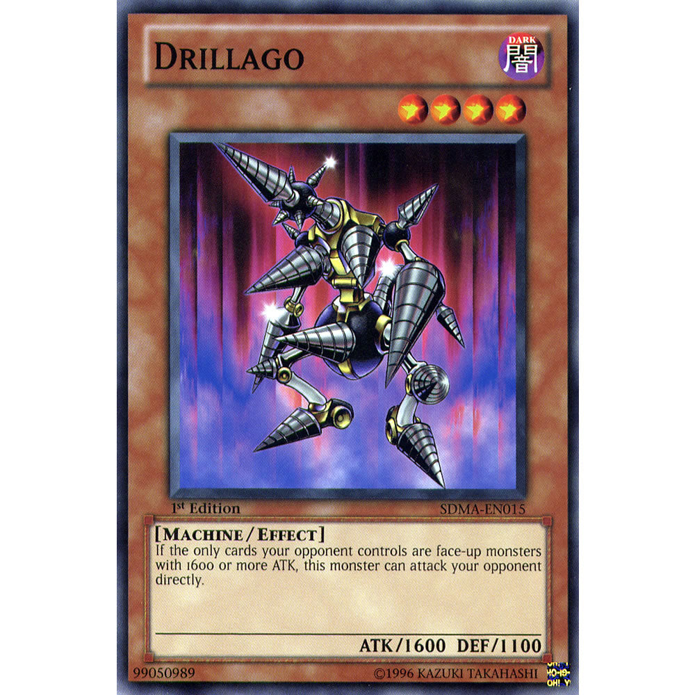 Drillago SDMA-EN015 Yu-Gi-Oh! Card from the Marik Set