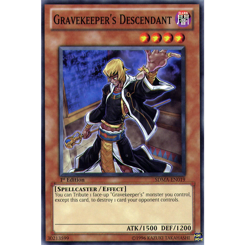 Gravekeepers Descendant SDMA-EN019 Yu-Gi-Oh! Card from the Marik Set