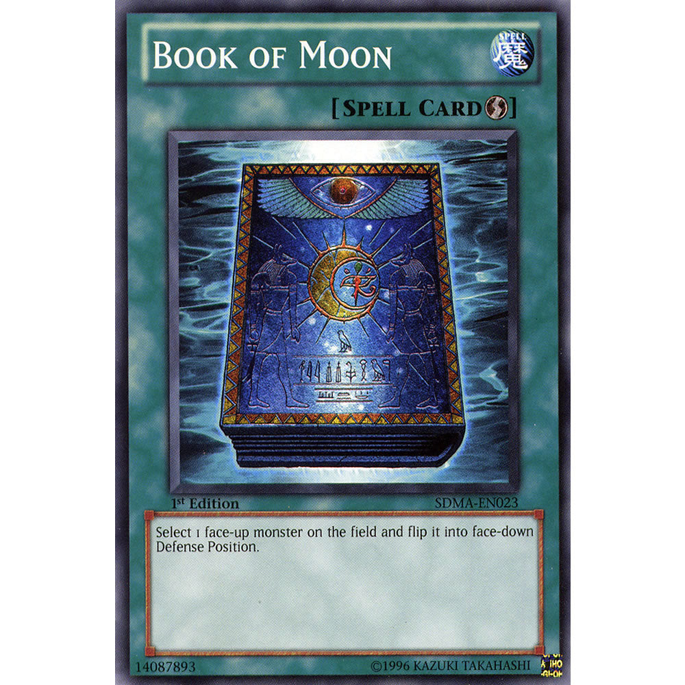 Book of Moon SDMA-EN023 Yu-Gi-Oh! Card from the Marik Set