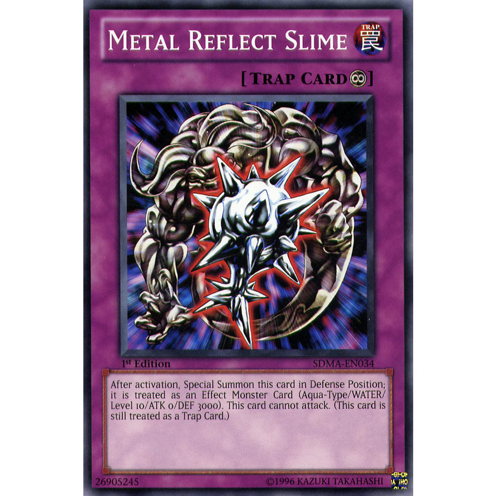 Metal Reflect Slime SDMA-EN034 Yu-Gi-Oh! Card from the Marik Set