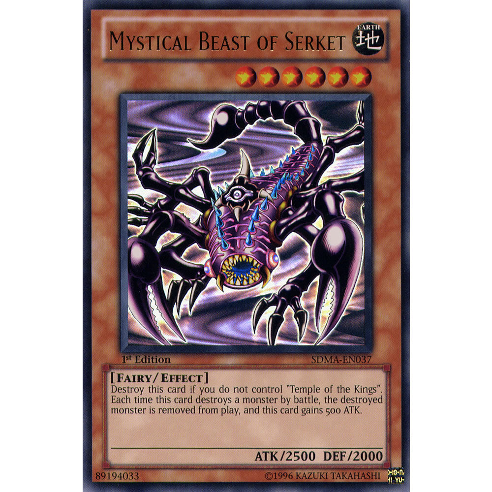 Mystical Beast of Serket SDMA-EN037 Yu-Gi-Oh! Card from the Marik Set