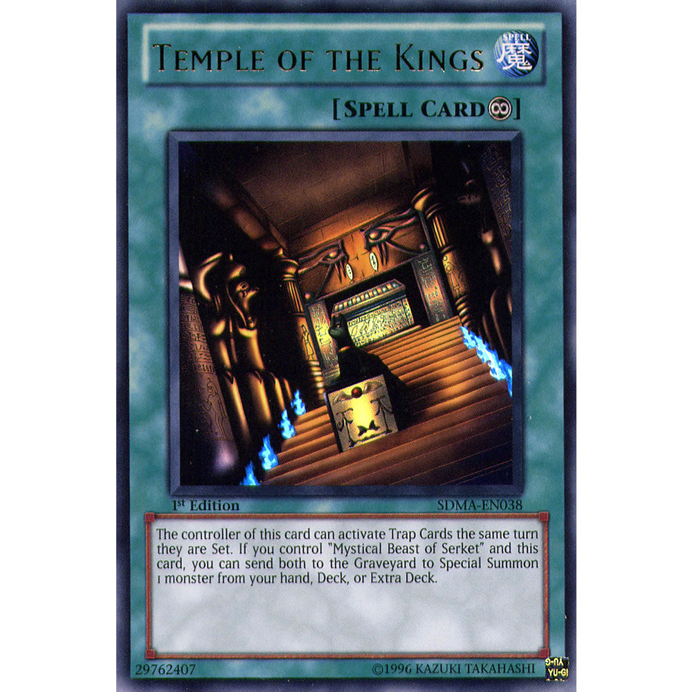 Temple of the Kings SDMA-EN038 Yu-Gi-Oh! Card from the Marik Set