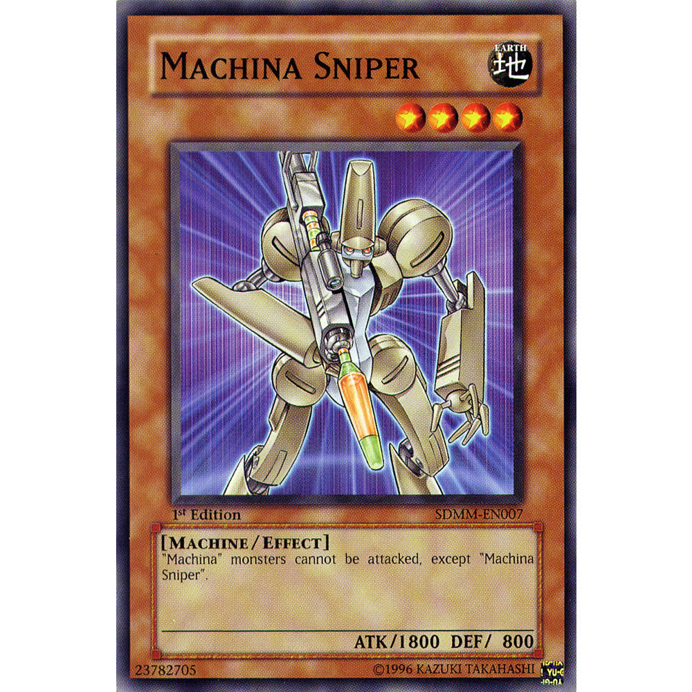 Machina Sniper SDMM-EN007 Yu-Gi-Oh! Card from the Machina Mayhem Set