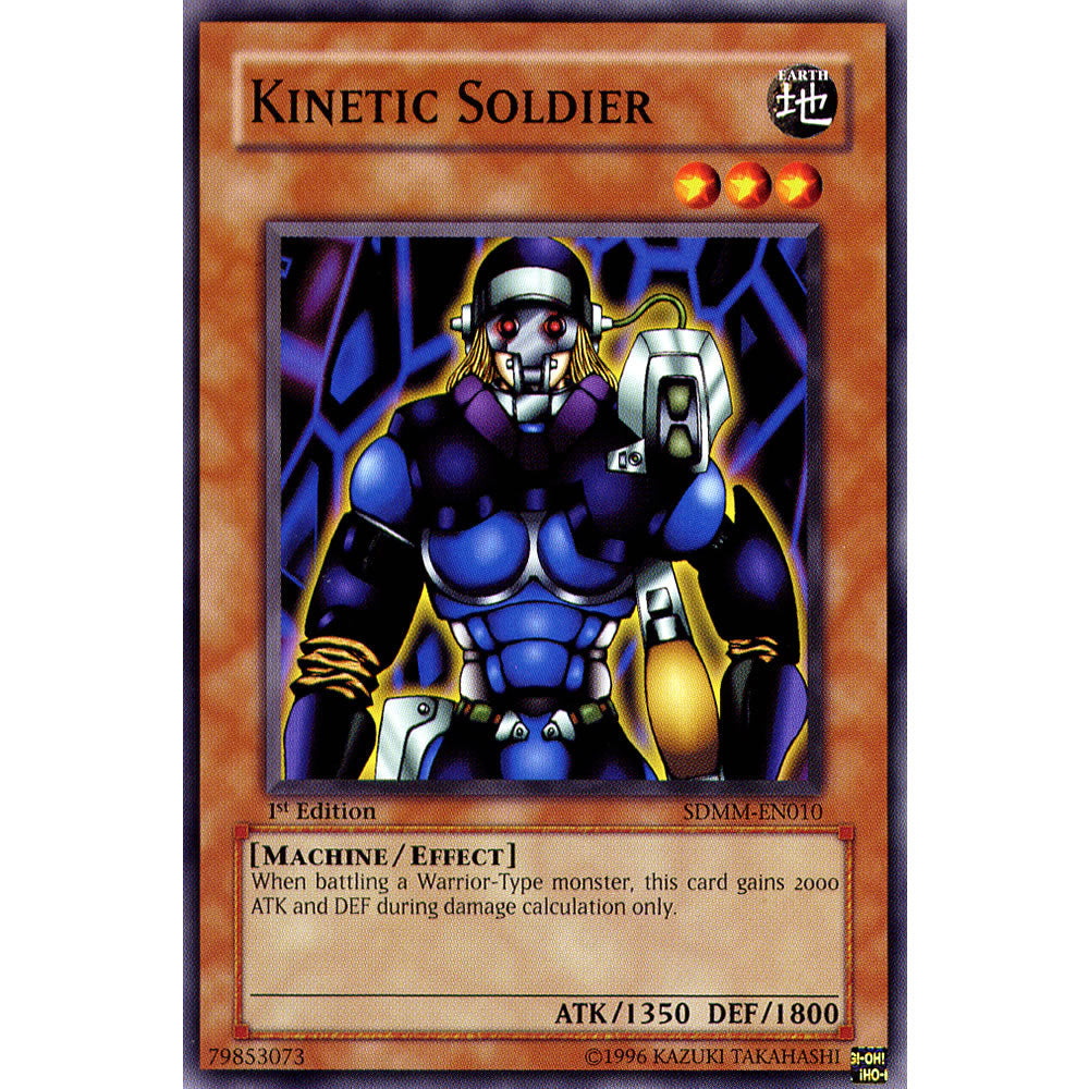 Kinetic Soldier SDMM-EN010 Yu-Gi-Oh! Card from the Machina Mayhem Set