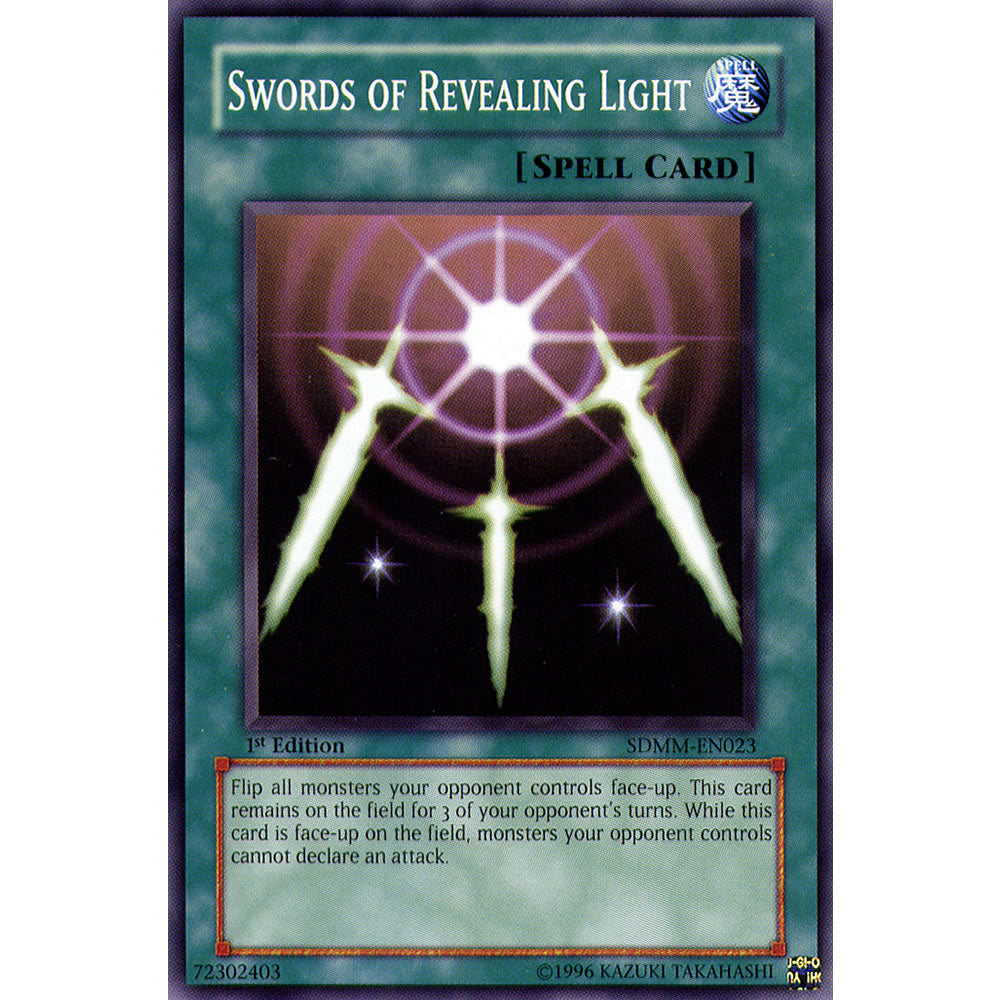 Swords of Revealing Light SDMM-EN023 Yu-Gi-Oh! Card from the Machina Mayhem Set
