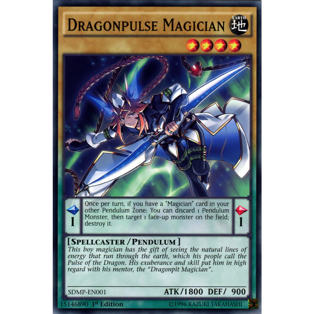 Dragonpulse Magician SDMP-EN001 Yu-Gi-Oh! Card from the Master of Pendulum Set