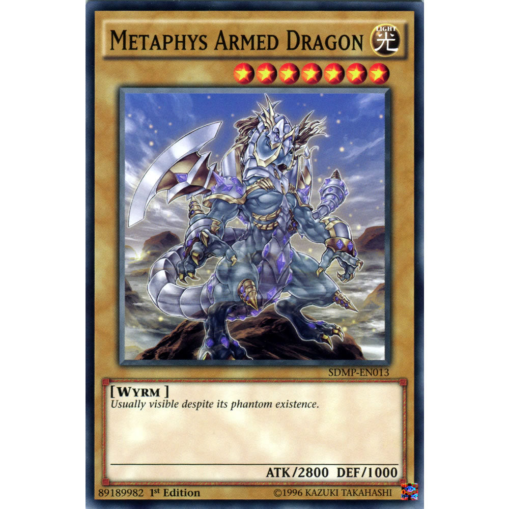 Metaphys Armed Dragon SDMP-EN013 Yu-Gi-Oh! Card from the Master of Pendulum Set