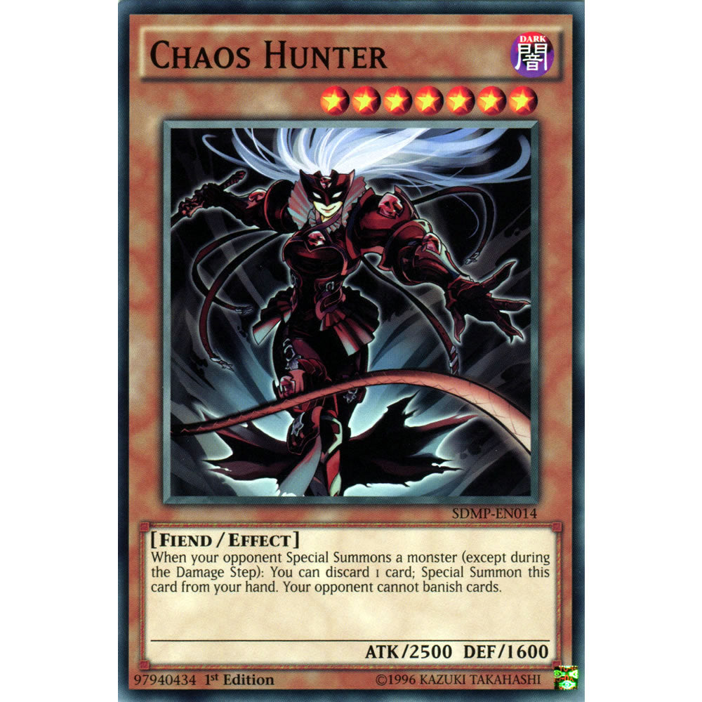 Chaos Hunter SDMP-EN014 Yu-Gi-Oh! Card from the Master of Pendulum Set