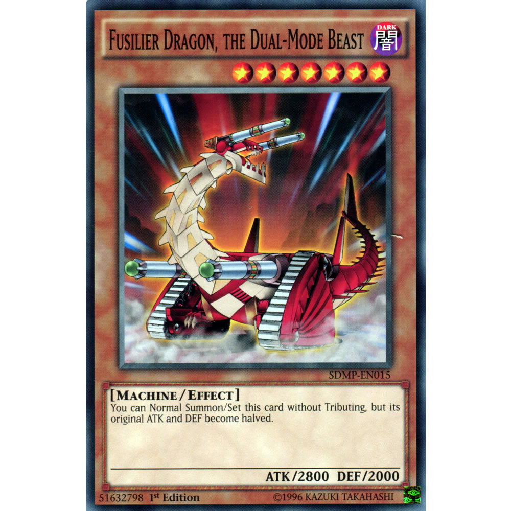 Fusilier Dragon, the Dual-Mode Beast SDMP-EN015 Yu-Gi-Oh! Card from the Master of Pendulum Set
