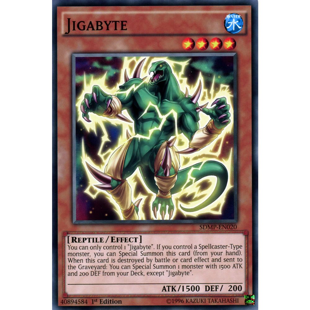 Jigabyte SDMP-EN020 Yu-Gi-Oh! Card from the Master of Pendulum Set