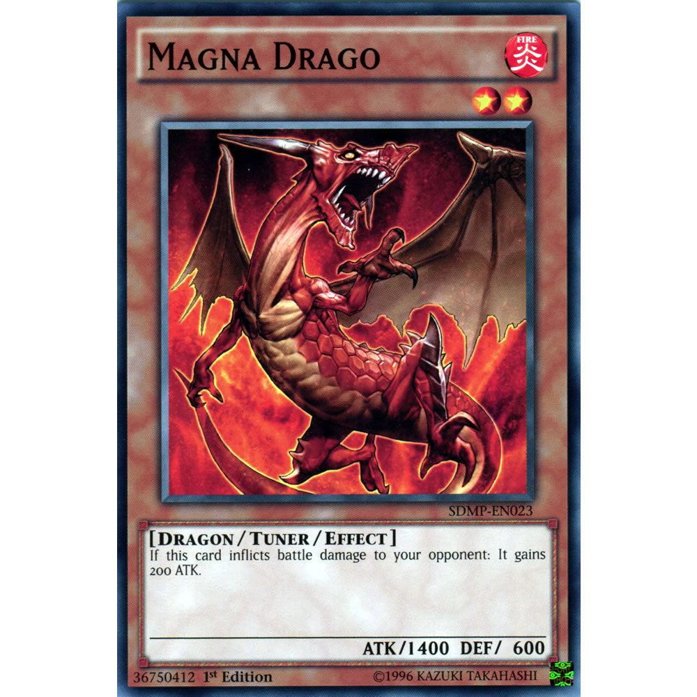 Magna Drago SDMP-EN023 Yu-Gi-Oh! Card from the Master of Pendulum Set