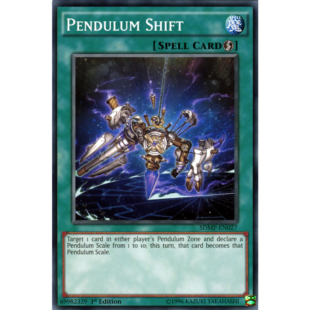Pendulum Shift SDMP-EN027 Yu-Gi-Oh! Card from the Master of Pendulum Set