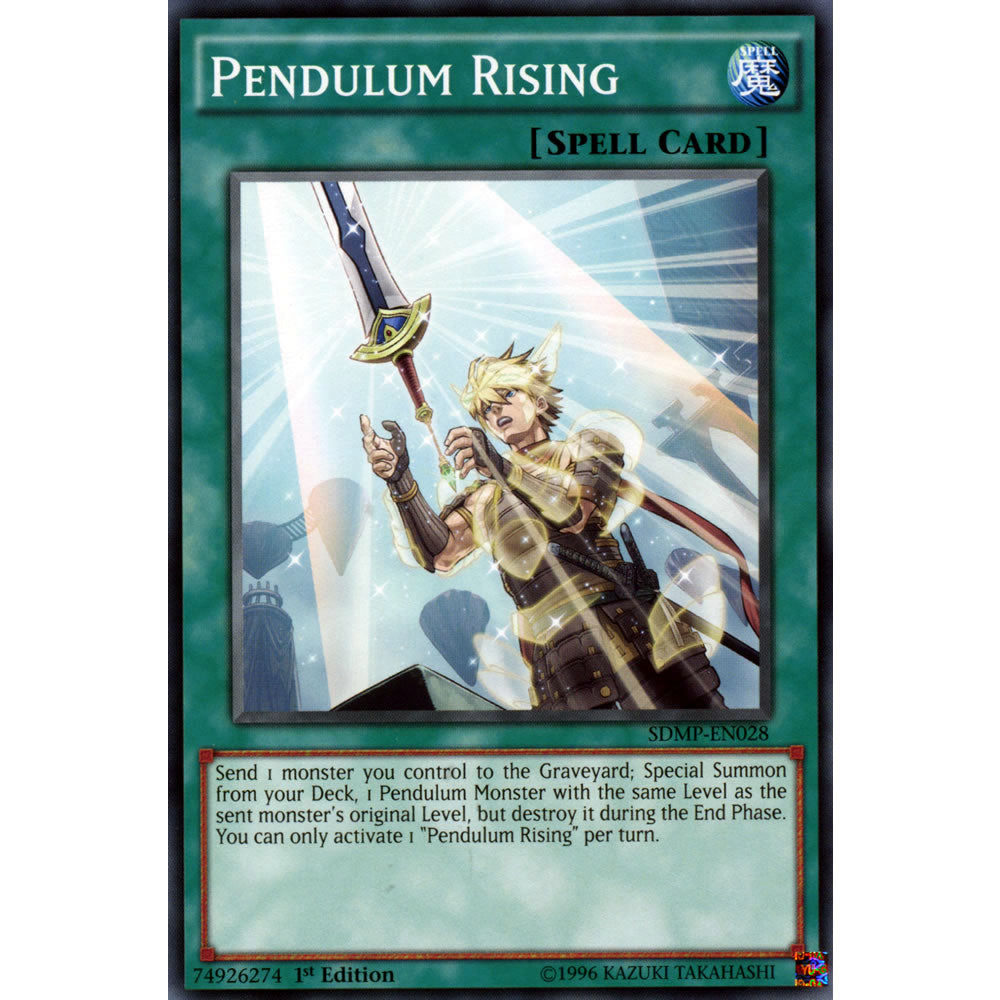 Pendulum Rising SDMP-EN028 Yu-Gi-Oh! Card from the Master of Pendulum Set