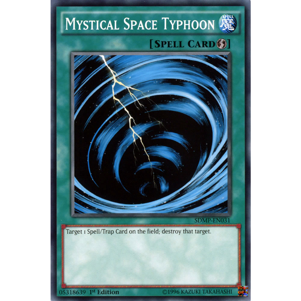 Mystical Space Typhoon SDMP-EN031 Yu-Gi-Oh! Card from the Master of Pendulum Set