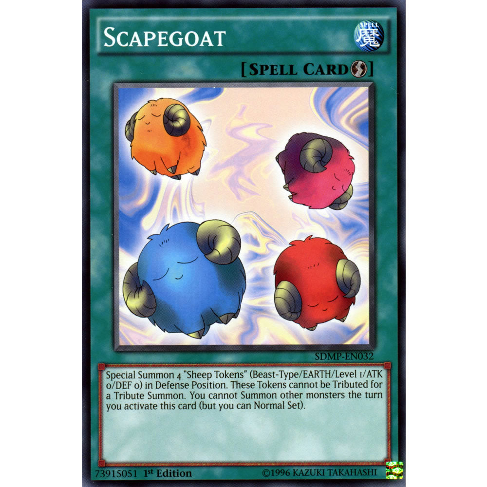 Scapegoat SDMP-EN032 Yu-Gi-Oh! Card from the Master of Pendulum Set