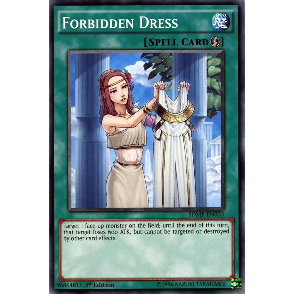 Forbidden Dress SDMP-EN033 Yu-Gi-Oh! Card from the Master of Pendulum Set