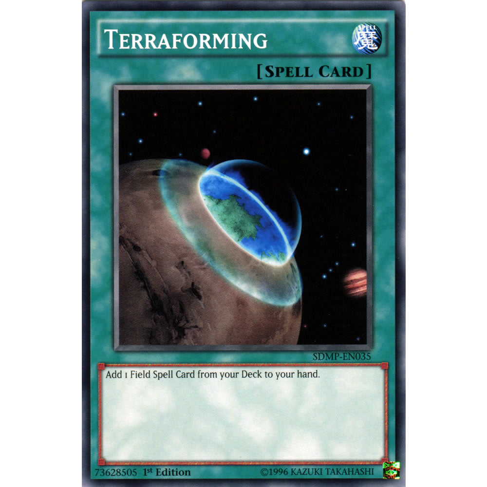 Terraforming SDMP-EN035 Yu-Gi-Oh! Card from the Master of Pendulum Set