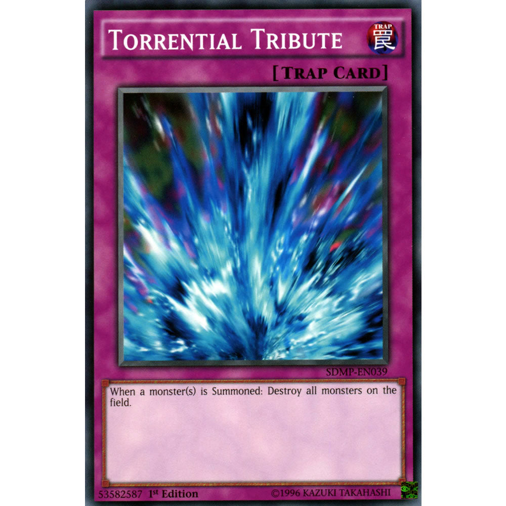 Torrential Tribute SDMP-EN039 Yu-Gi-Oh! Card from the Master of Pendulum Set