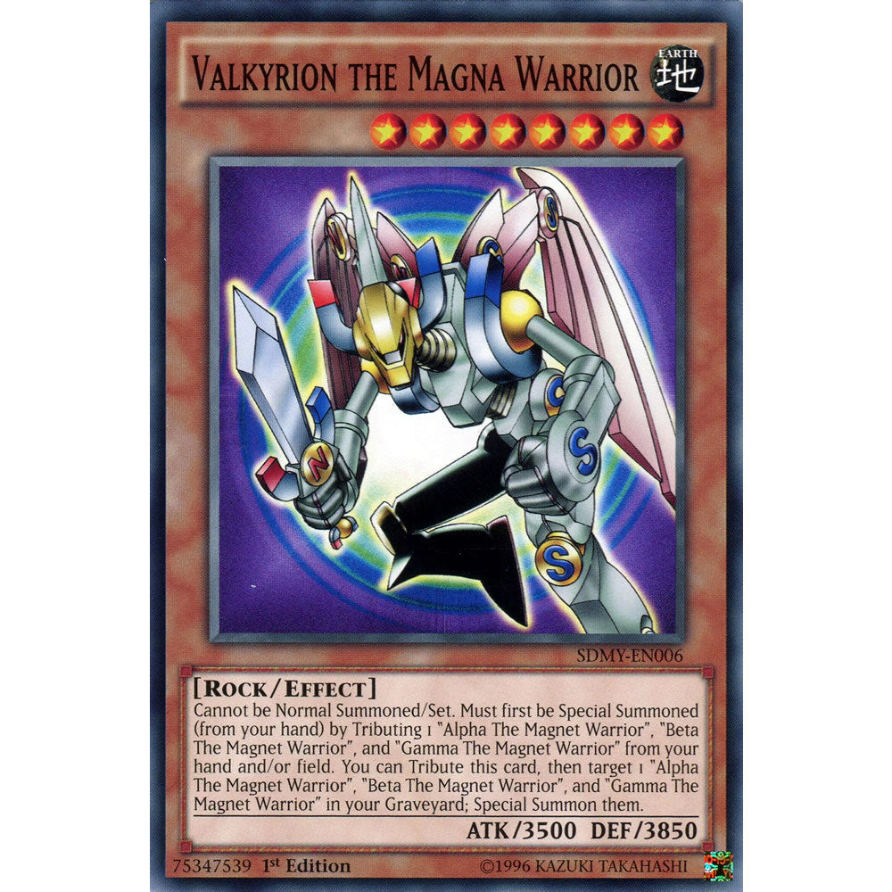Valkyrion the Magna Warrior SDMY-EN006 Yu-Gi-Oh! Card from the Yugi Muto Set