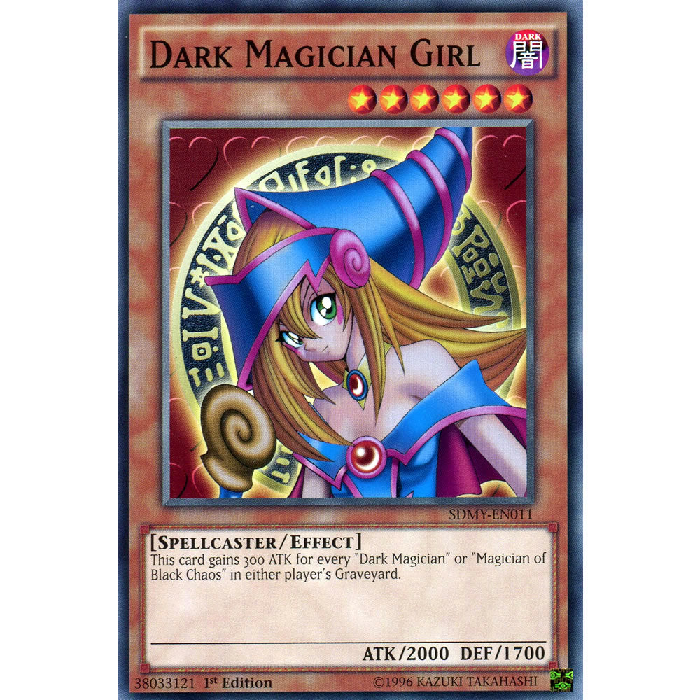 Dark Magician Girl SDMY-EN011 Yu-Gi-Oh! Card from the Yugi Muto Set