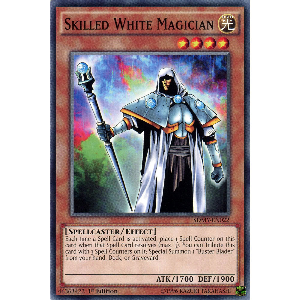 Skilled White Magician SDMY-EN022 Yu-Gi-Oh! Card from the Yugi Muto Set