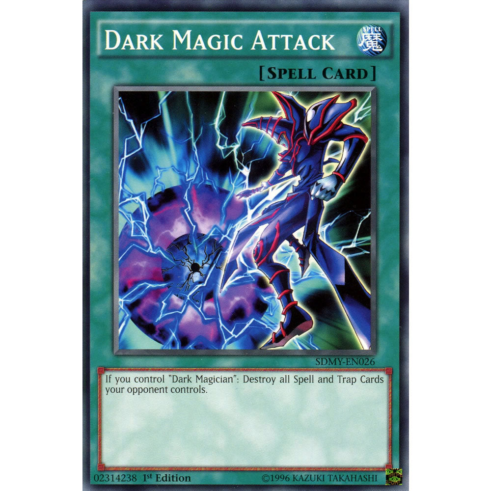 Dark Magic Attack SDMY-EN026 Yu-Gi-Oh! Card from the Yugi Muto Set