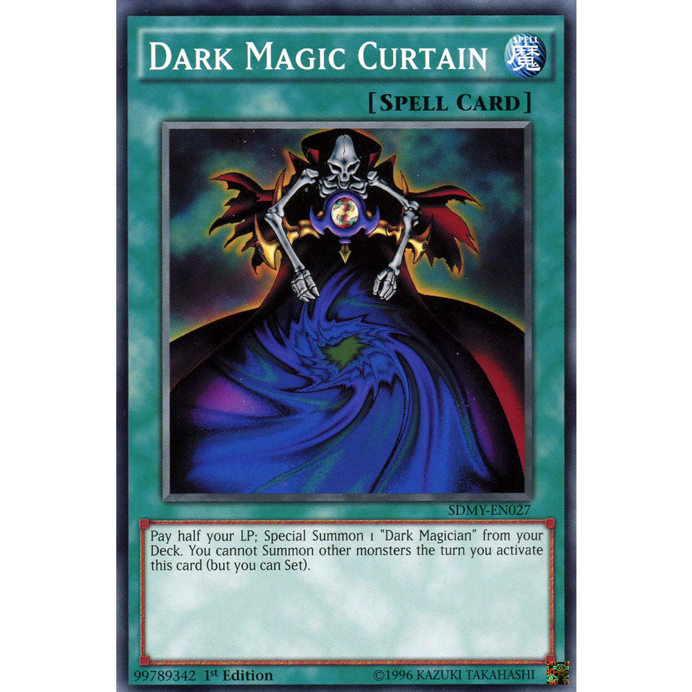 Dark Magic Curtain SDMY-EN027 Yu-Gi-Oh! Card from the Yugi Muto Set