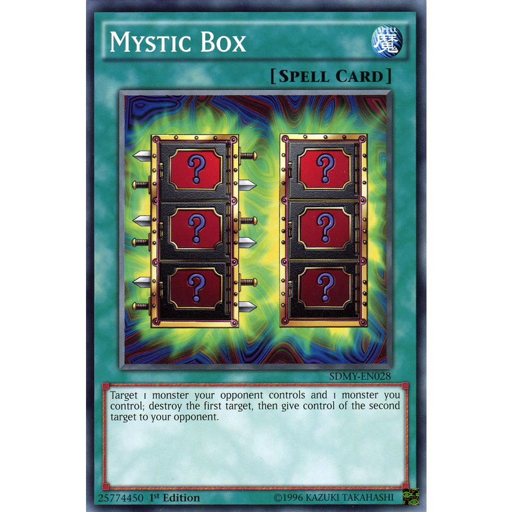 Mystic Box SDMY-EN028 Yu-Gi-Oh! Card from the Yugi Muto Set
