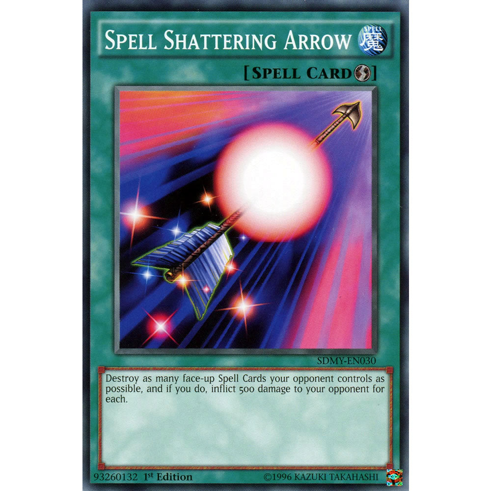 Spell Shattering Arrow SDMY-EN030 Yu-Gi-Oh! Card from the Yugi Muto Set