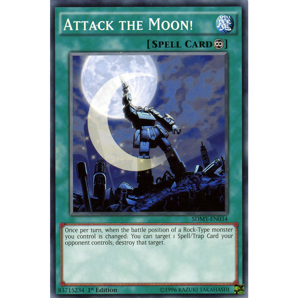 Attack the Moon! SDMY-EN034 Yu-Gi-Oh! Card from the Yugi Muto Set